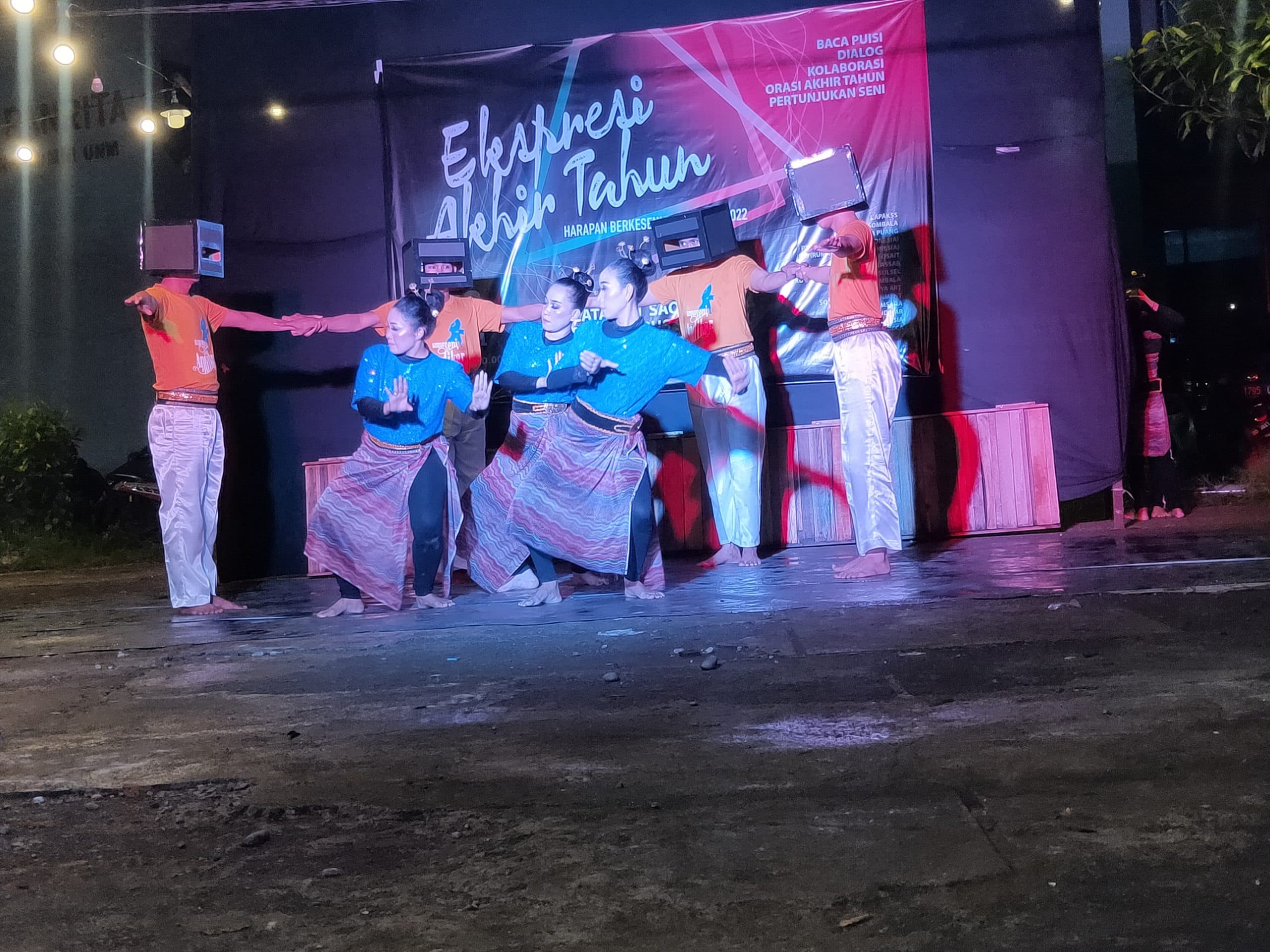 Jelang Akhir 2021, Seniman Sulsel Gelar Ekpresi Akhir Tahun