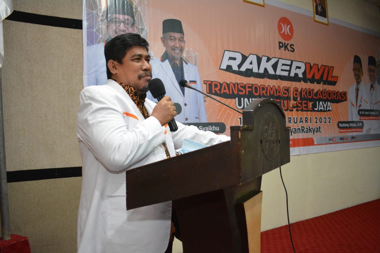 Amri Arsyid Siap Mundur Ketua DPW, Bila Tak Capai Target PKS Sulsel