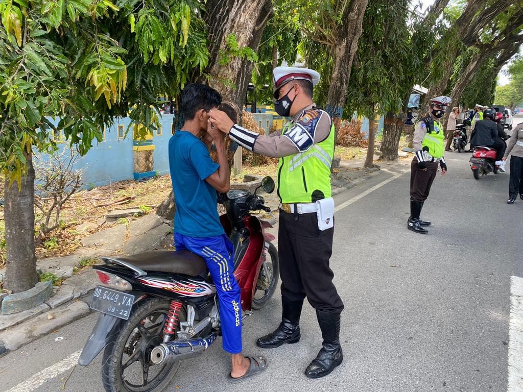Wujudkan Budaya Tertib Berlalulintas Polres Bulukumba Gelar Operasi Keselamatan