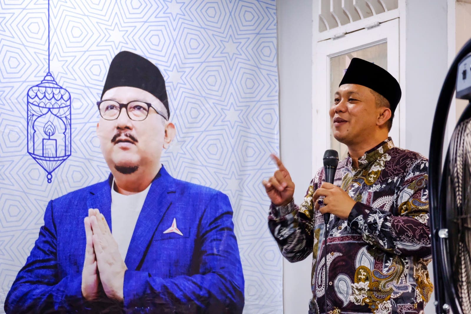 Ketua Korps Mubalig DMI Gabung Demokrat Sulsel