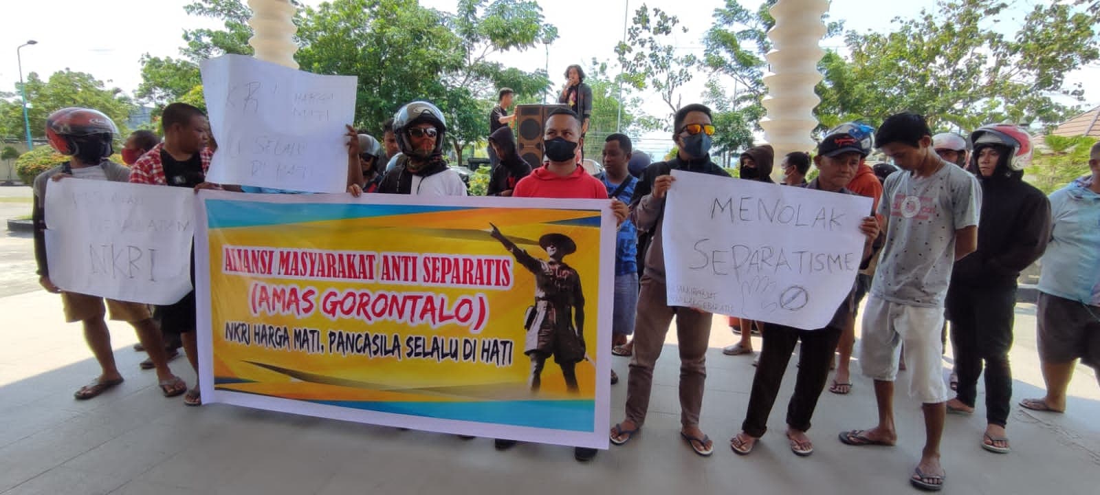 AMAS Desak Pemerintah Segera Tertibkan Simbol Separatis di Kota Gorontalo