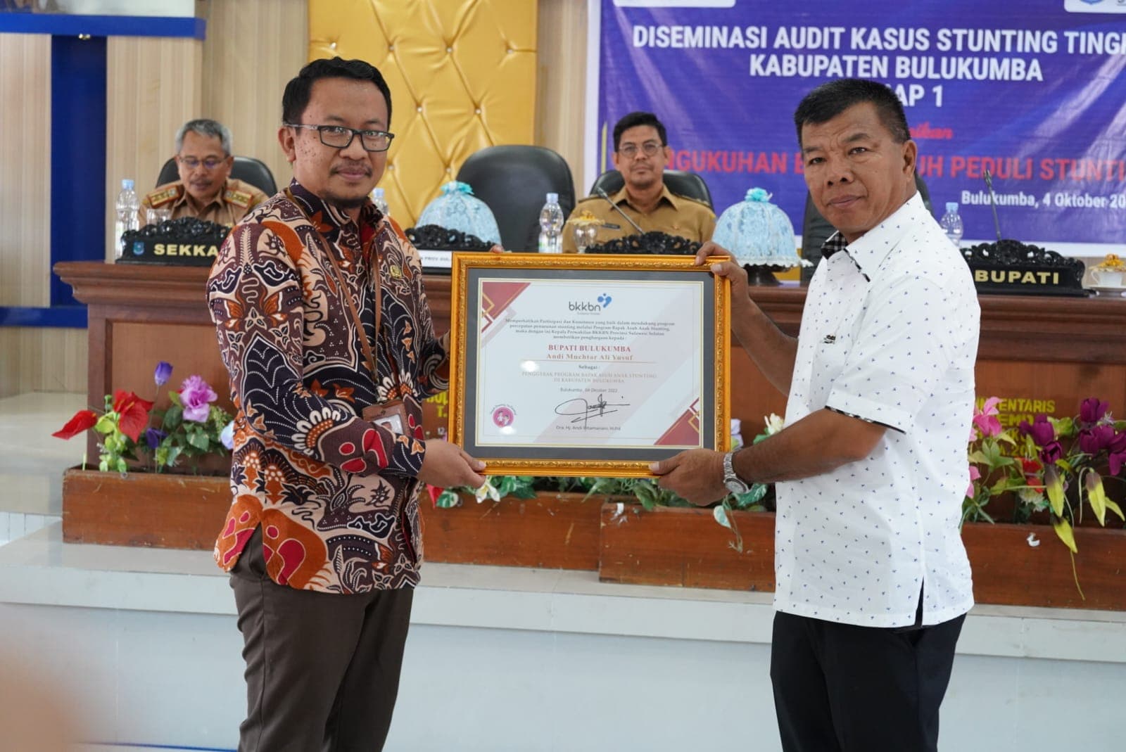 Andi Muctar Ali Yusuf tak main-main menekan angka kasus stunting