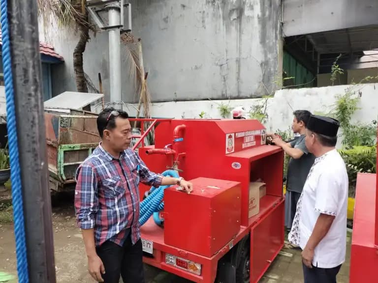 4 Unit Damtor Diserahkan, Tanggulangi Kebakaran di Lorong Sempit