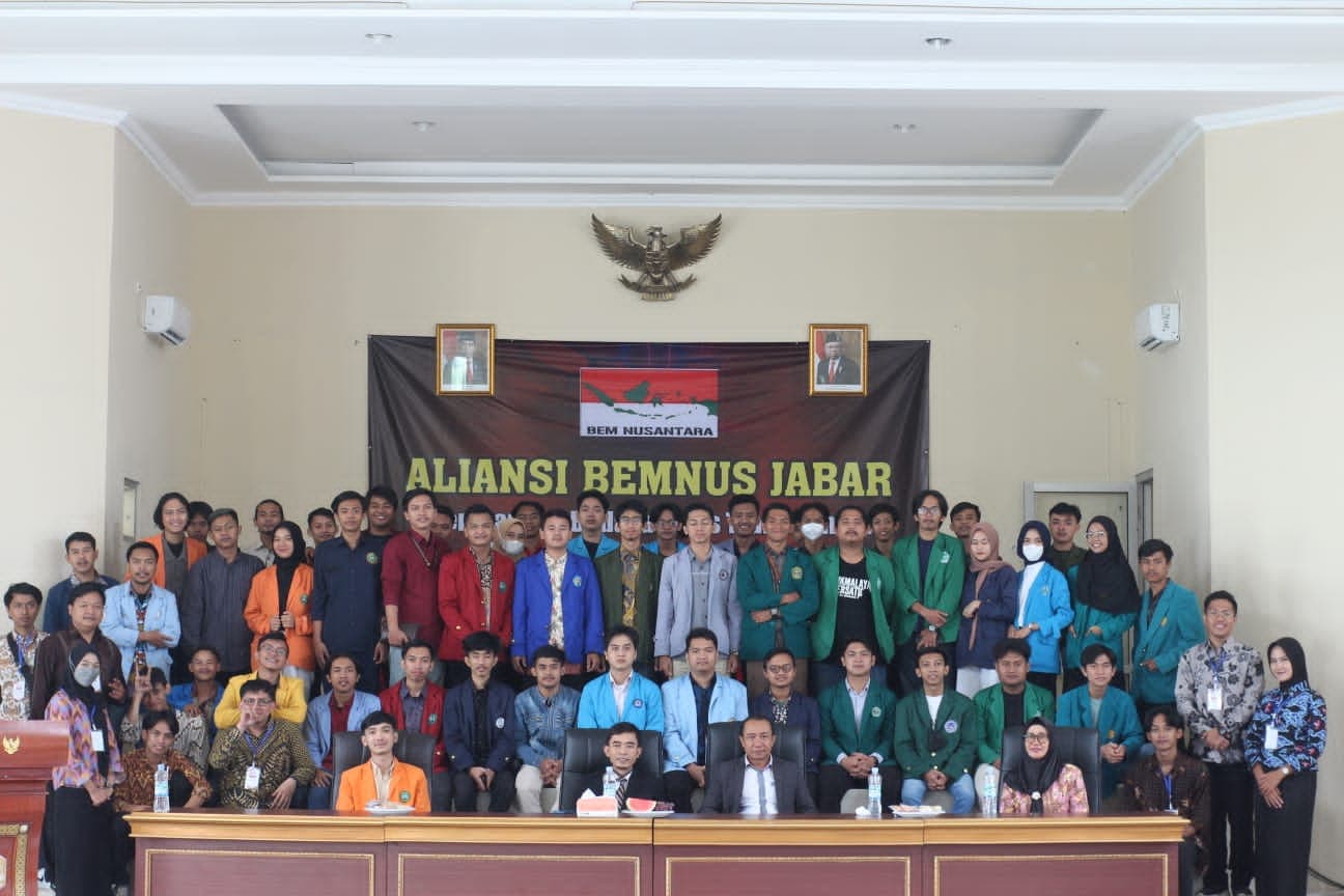 RAKORPIMDA BEM NUSANTARA JAWA BARAT; MOMENTUM PERSATUAN BEM NUSANTARA”