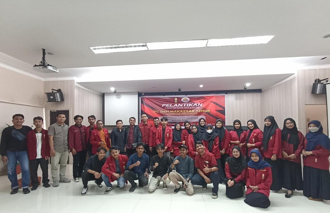 Resmi dilantik, Sekum IMM Makassar Timur Sebut Pengurus Harus Solid
