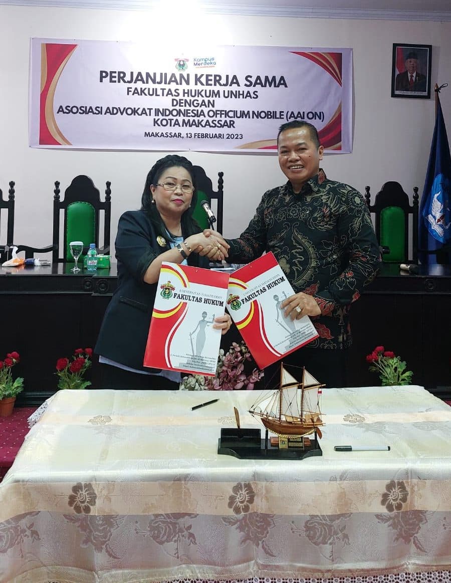 Sambut Dies Natalis, FH UH kerjasama dengan AAI ON
