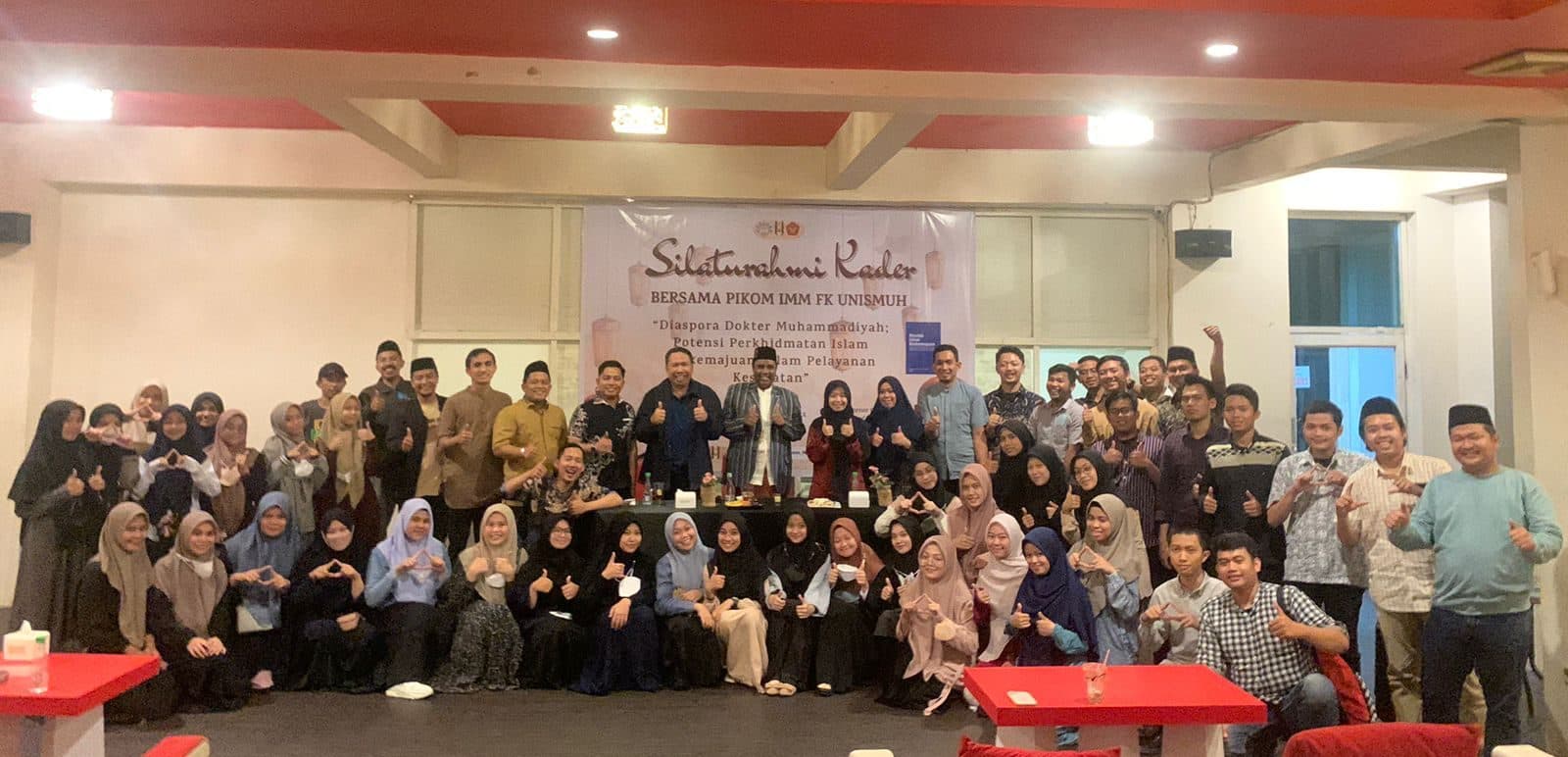Jaga Persaudaraan, Pikom IMM FK Unismuh Makassar Gelar Silaturahmi Kader