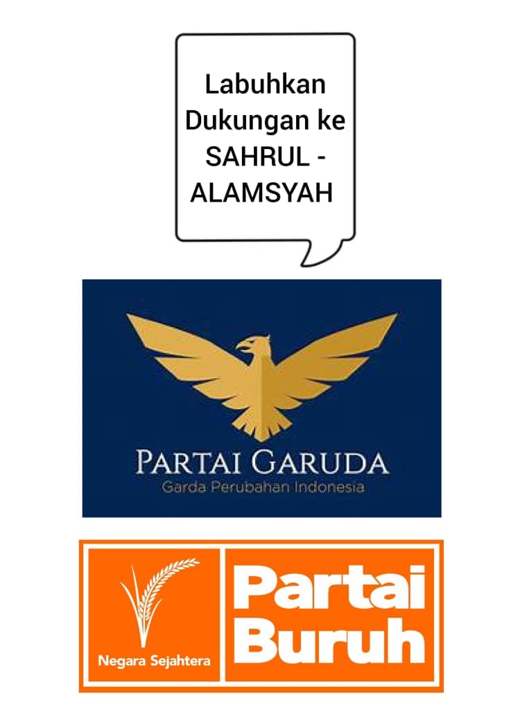 Partai Garuda dan Partai Buruh “Tambah Amunisi” Pasangan Sahrul-Alamsyah di Pillkada Mateng 2024