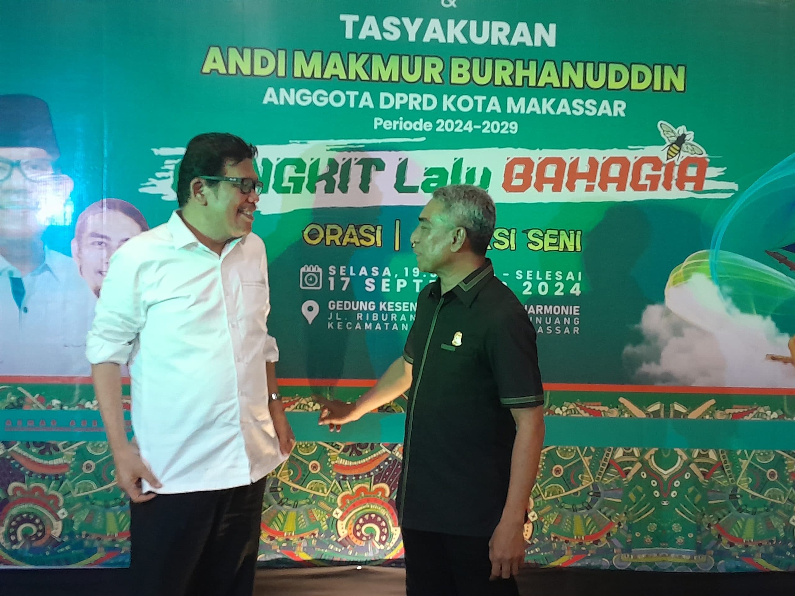 Hadiri Silaturahmi Seniman dan Budayawan, Azhar Arsyad Siap Kembangkan Kesenian dan Rawat Tradisi