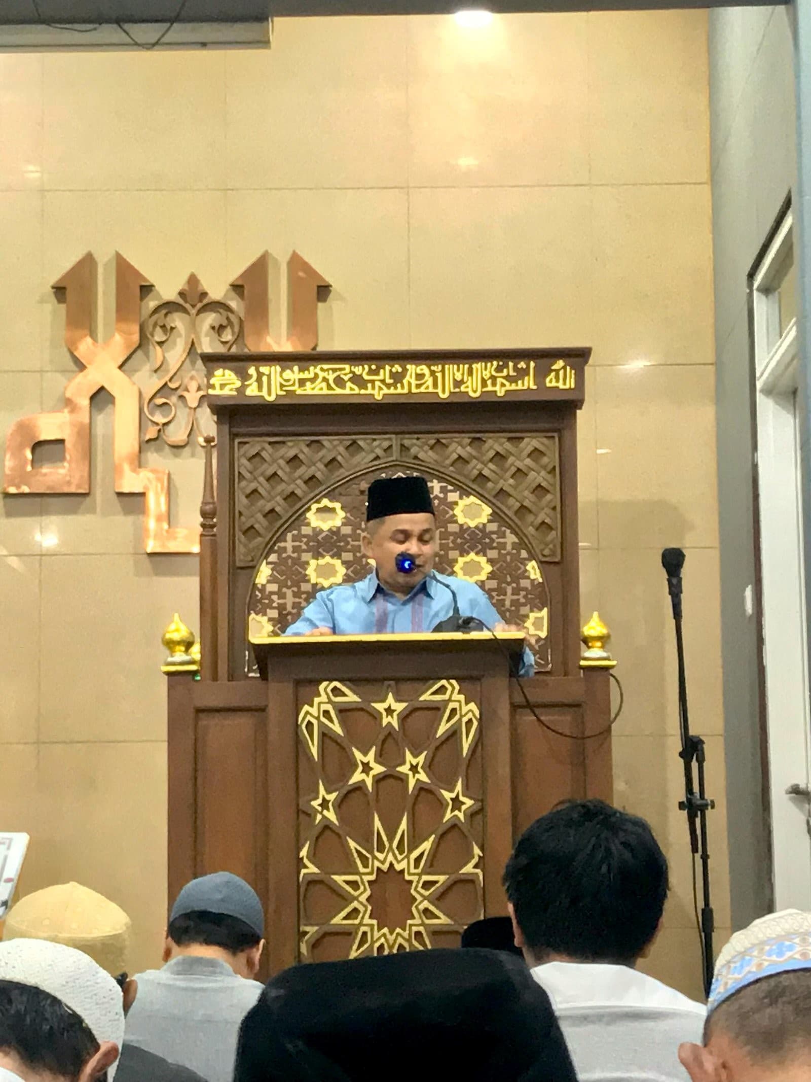 Ceramah di Masjid Jejak Wali Bekasi, H. Ferry Taslim Dt. Toembijo Ingatkan Ramadhan sebagai Momentum Introspeksi