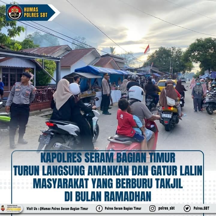 Ketika Polisi Menjadi Sahabat: Ramadan Penuh Kedamaian di Seram Bagian Timur