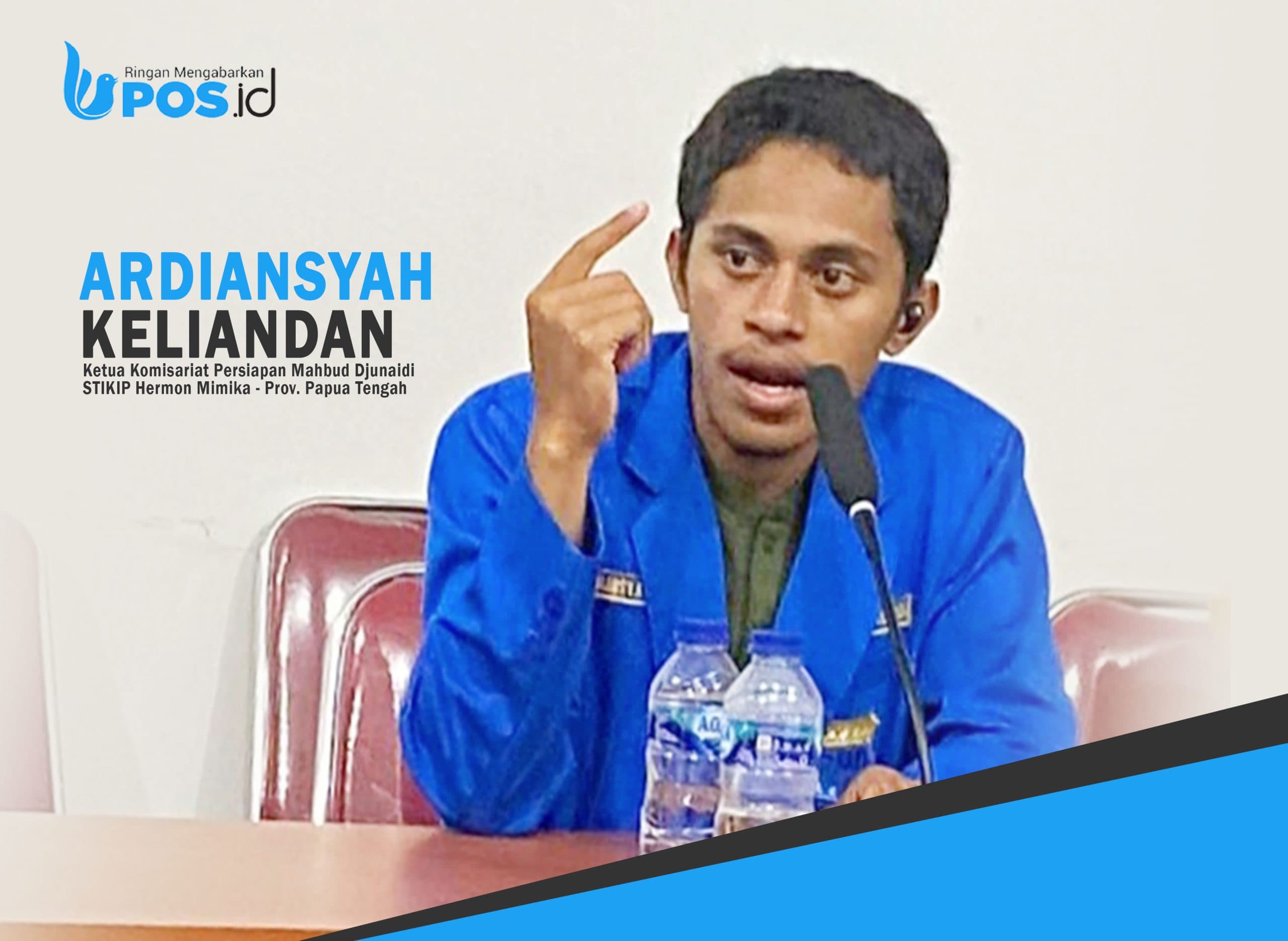 Menyalakan Lilin di Tengah Kota Industri: Ardiansyah Keliandan dan Asa Baru PMII Mimika