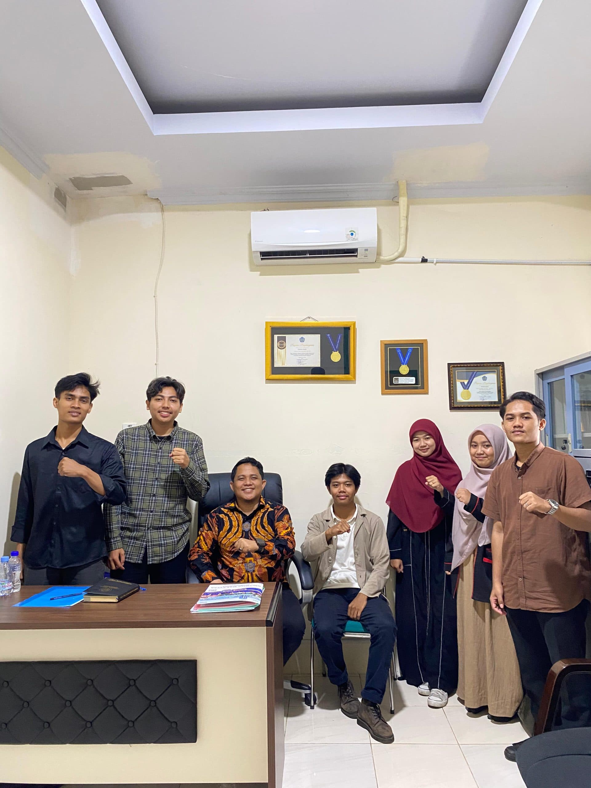 Jelang Konferensi BEM FAI, Ketua BEM dan Ketua-ketua Himpunan Gelar Rapat Bersama Wadek III FAI Unismuh Makassar