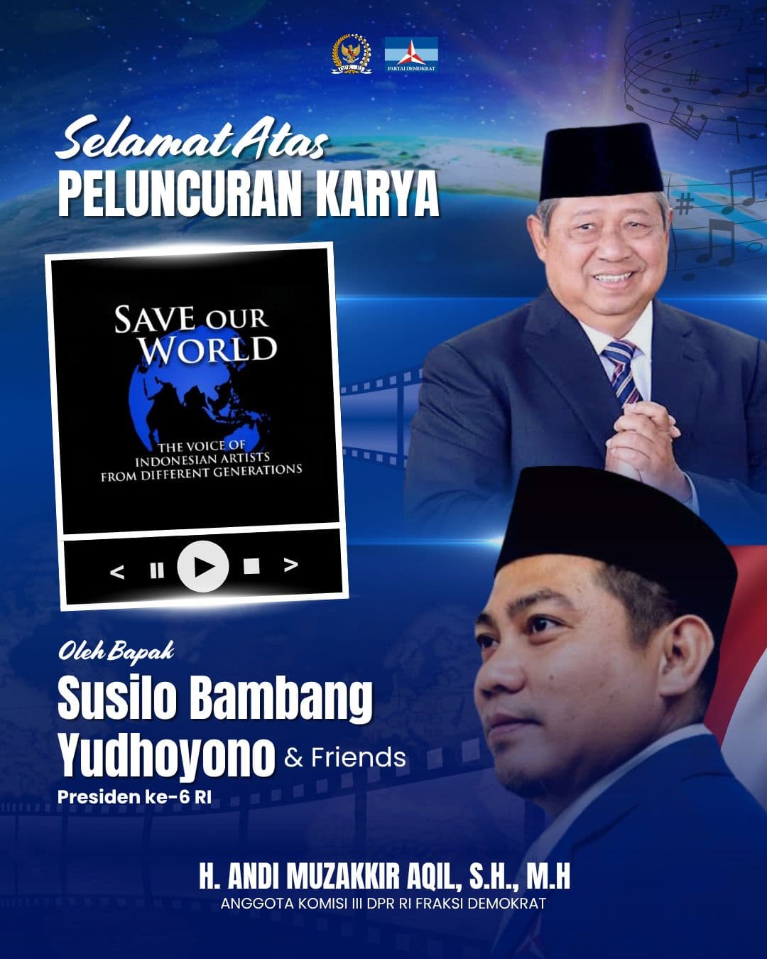 Seruan Global SBY untuk Bumi Tuai Apresiasi dari Anggota Komisi III DPR