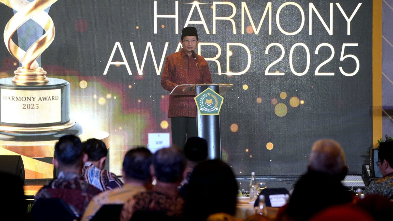 Harmony Award 2025, Kemenag Apresiasi FKUB dan Pemda Terbaik Jaga Kerukunan di Era Prabowo