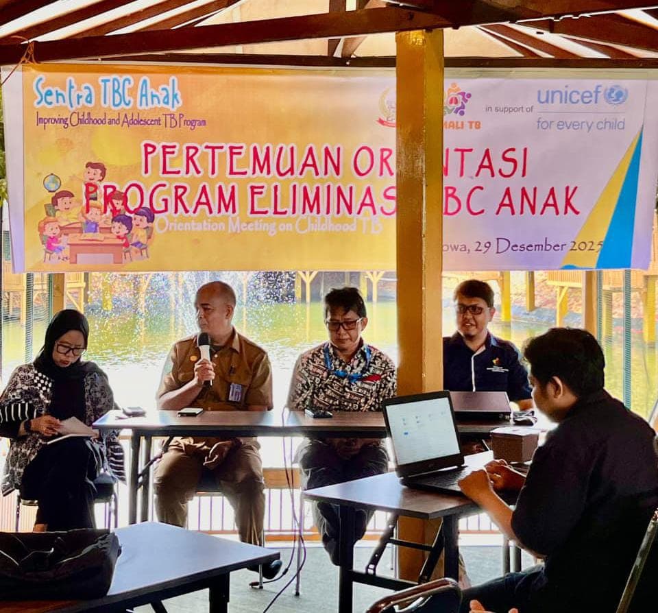 Disupport UNICEF, Yamali TB dan Dinkes Sulsel Gagas Sentra TBC Anak