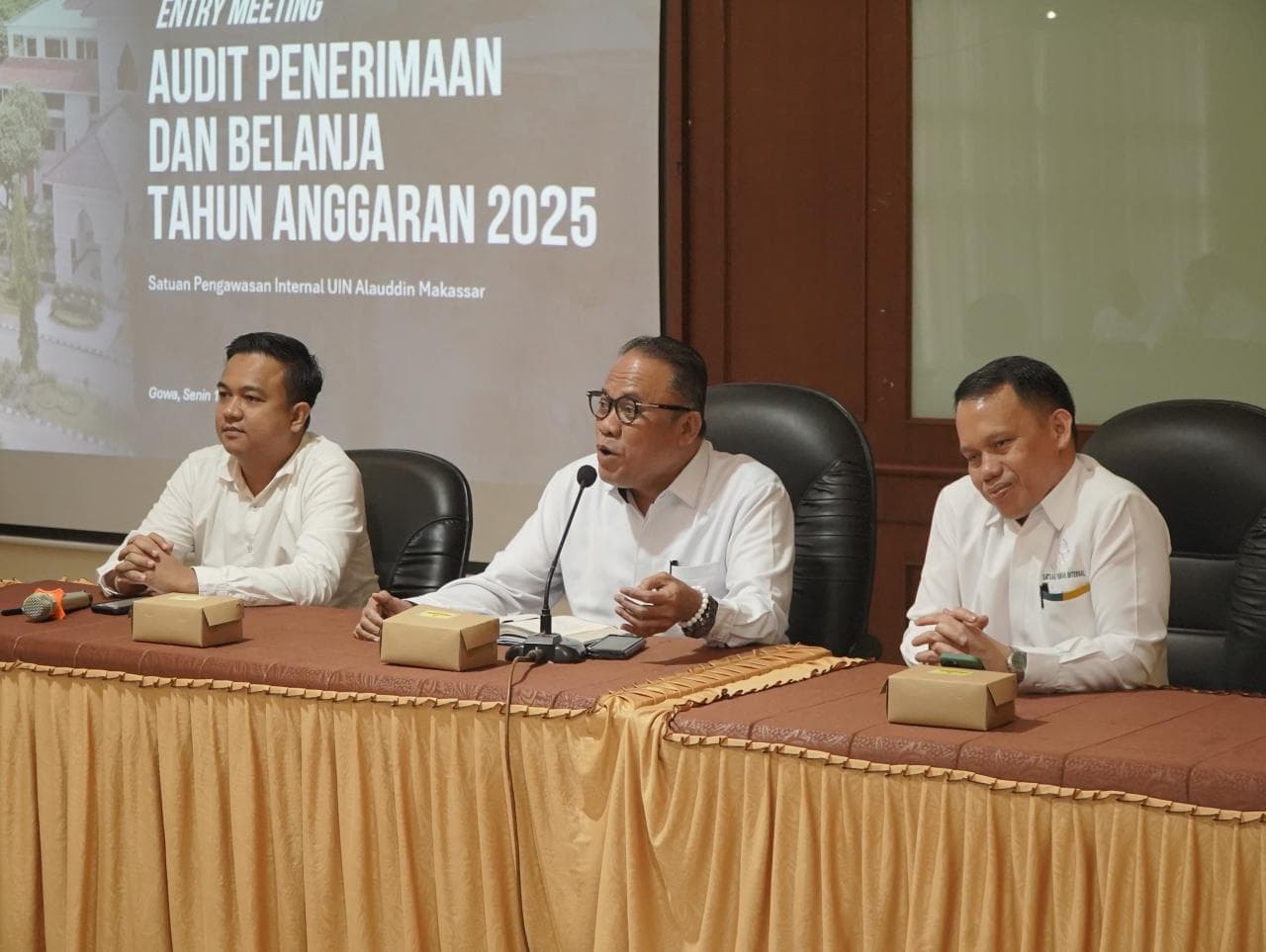 SPI UIN Alauddin Makassar Gelar Entry Meeting Audit Penerimaan dan Belanja TA 2025