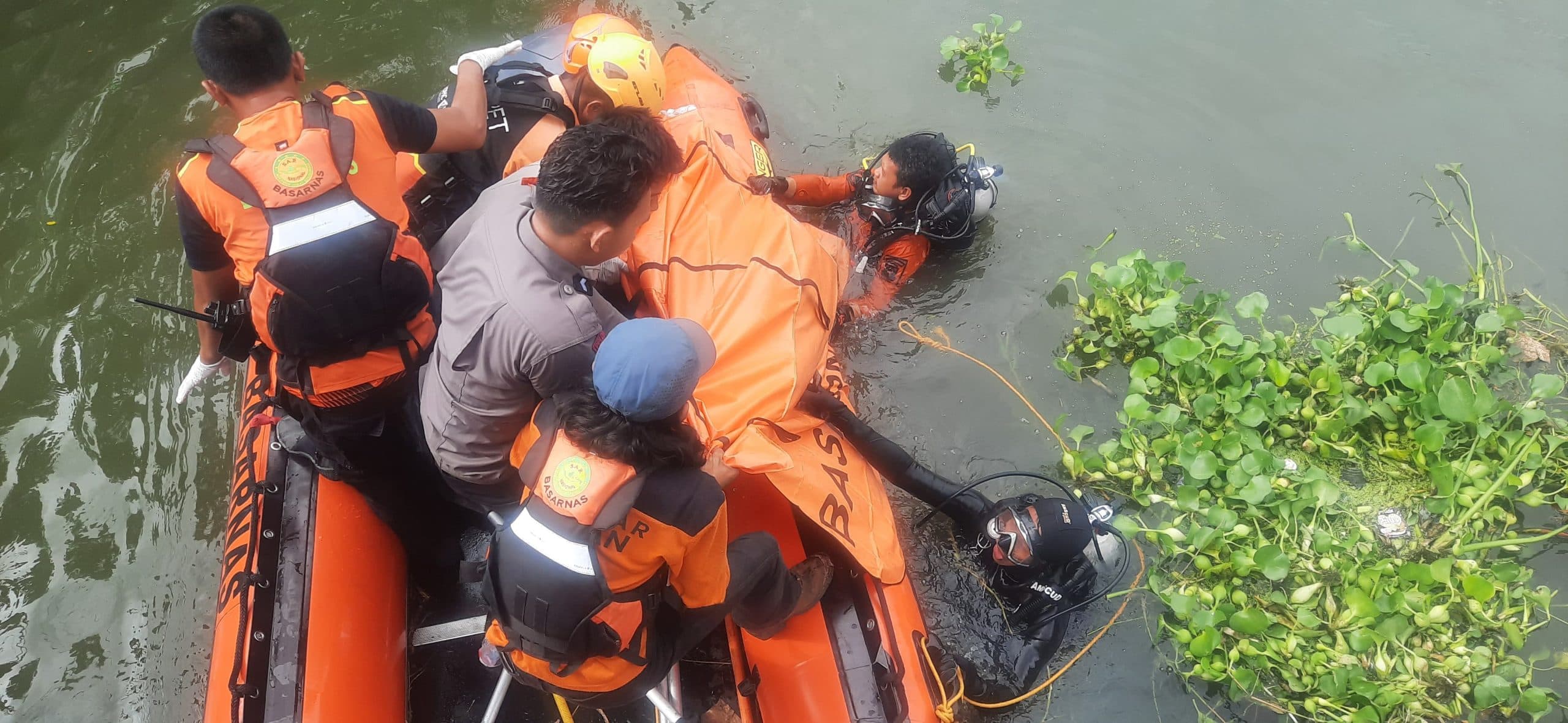 Pemuda yang Tenggelam di Sungai Pampang Ditemukan Meninggal Dunia