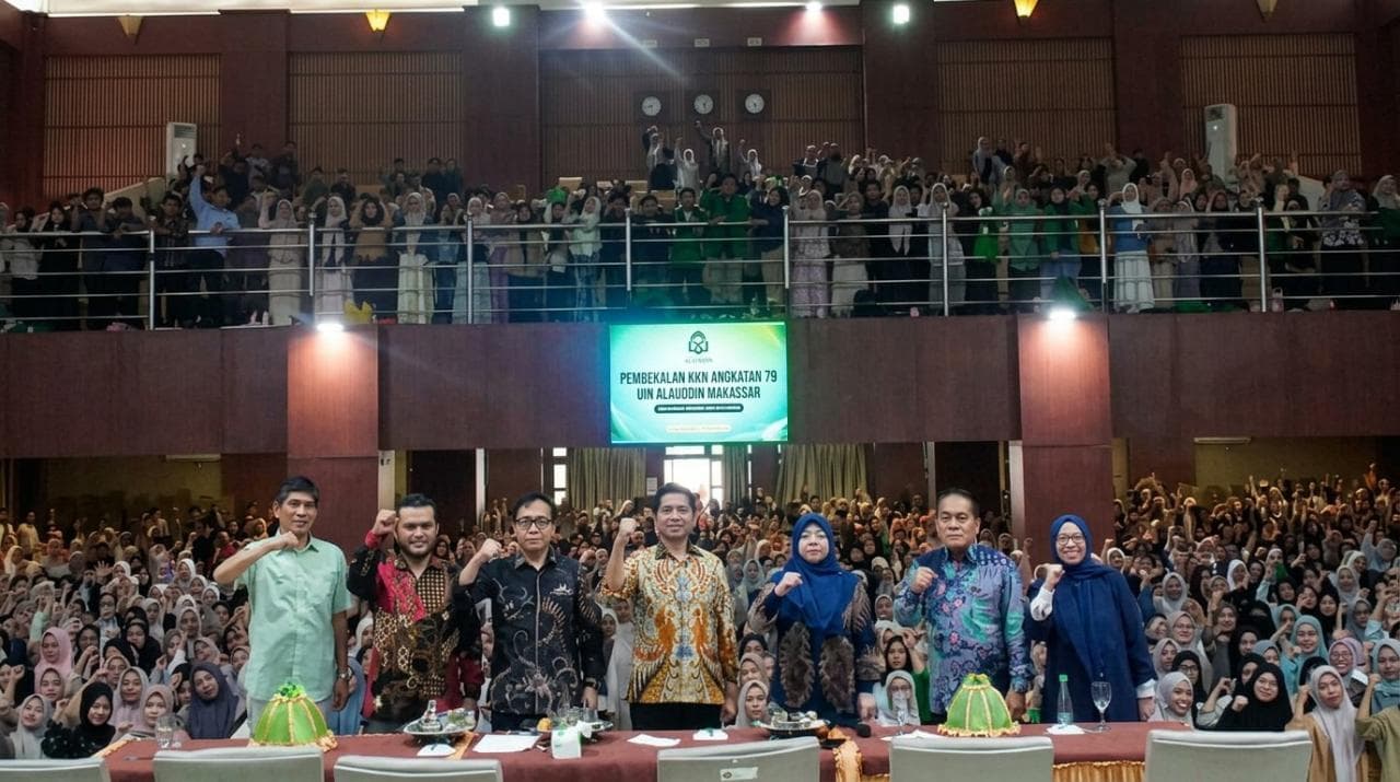 Pembekalan KKN Angkatan 79 UIN Alauddin, Rektor Tekankan Pengabdian yang Berdampak