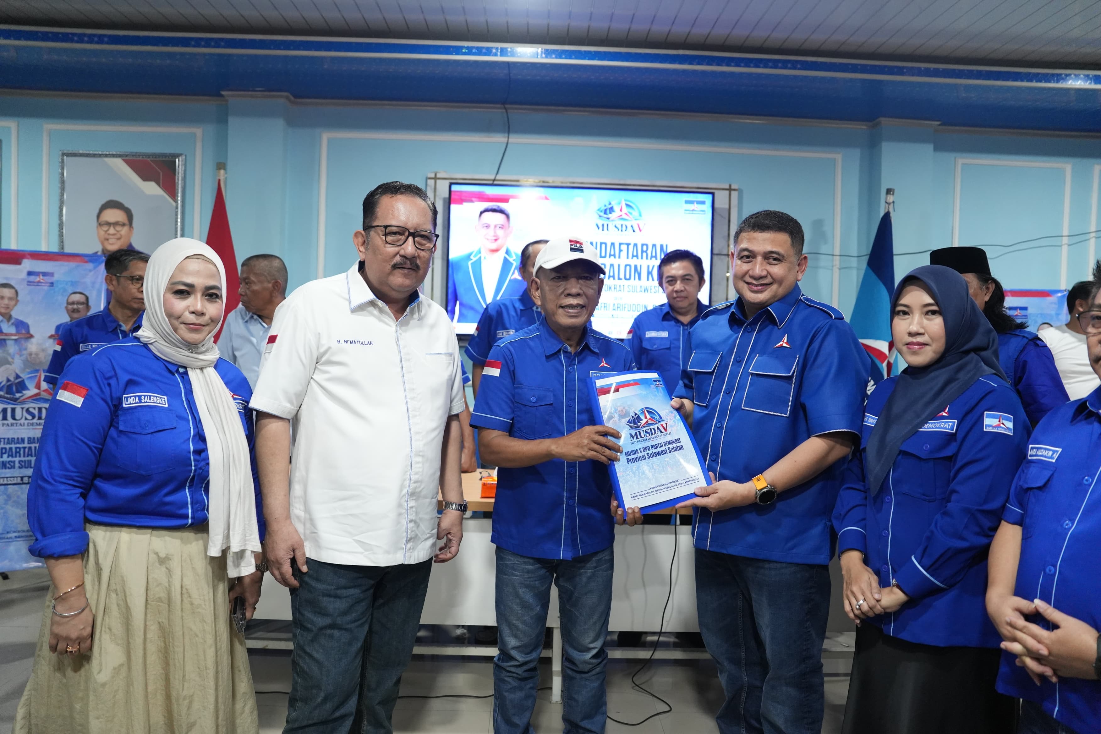 Dikawal 24 Ketua DPC dan 3 Sayap Partai, Appi Mantap Melangkah Menuju Kursi Ketua Demokrat Sulsel